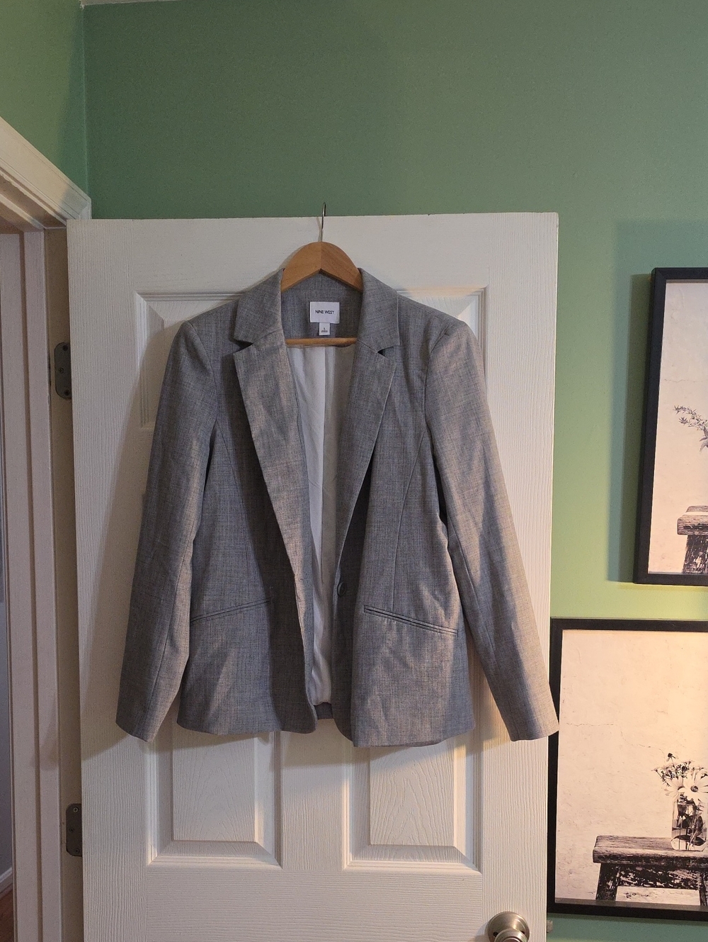 Light Grey Women's Tailored Blazer